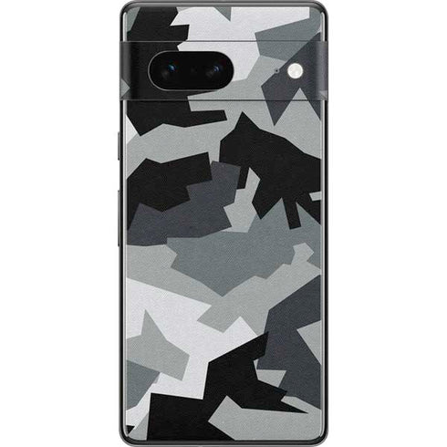 Urban Camouflage Black Pixel Skins